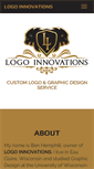 Mobile Screenshot of logo-innovations.com