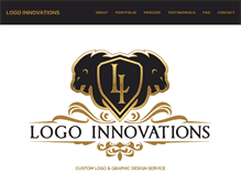 Tablet Screenshot of logo-innovations.com